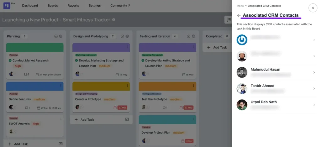 team accountability with FluentBoards